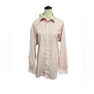 JOSEPH ABBOUD SHIRT SIZE  18.5 TALL 36/37 MEN’s LONG SLEEVE NON IRON